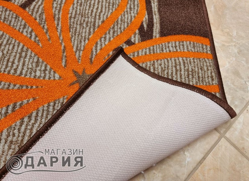 Мокетен килим ERIKA 8013 beige/orange